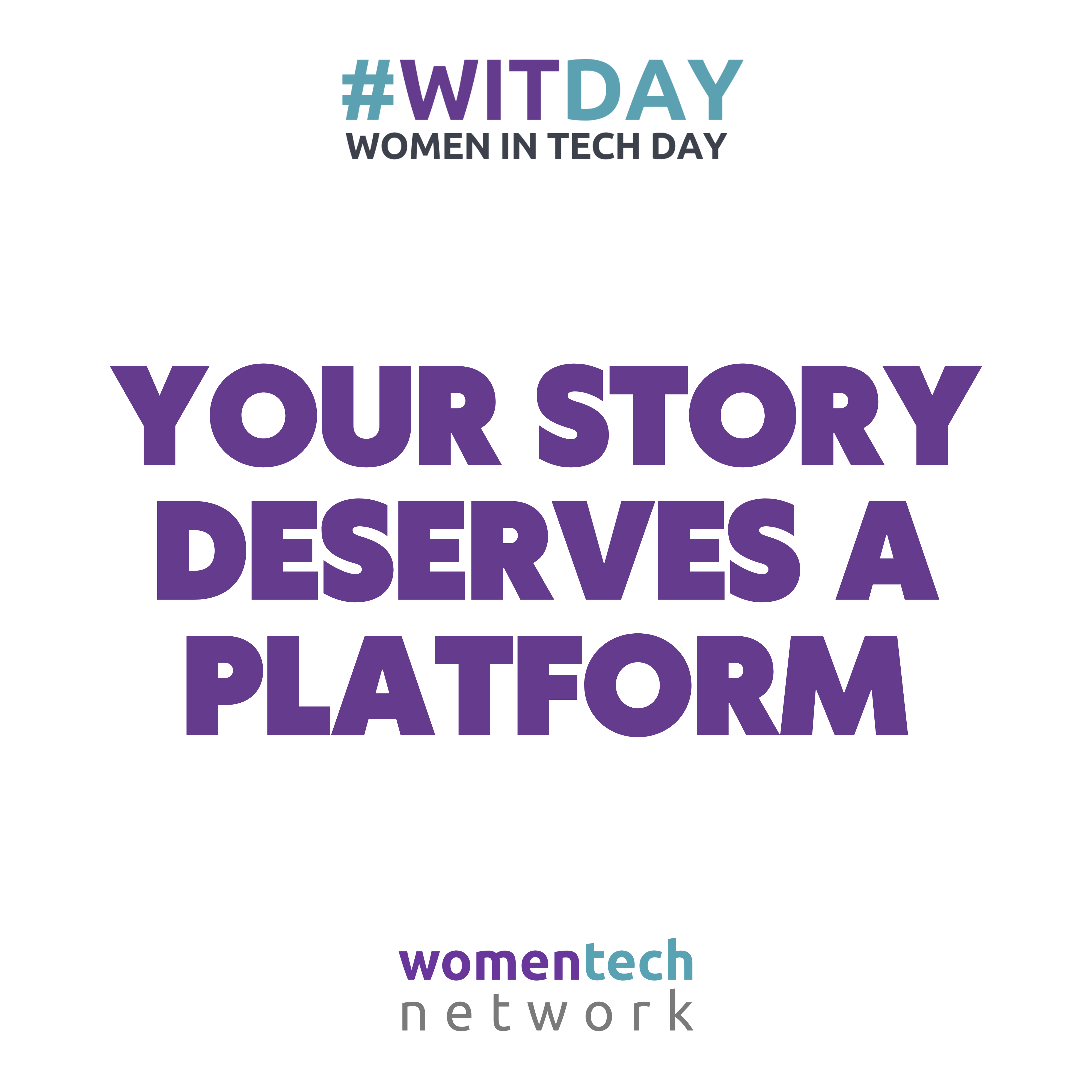 Yours story deserves a platform